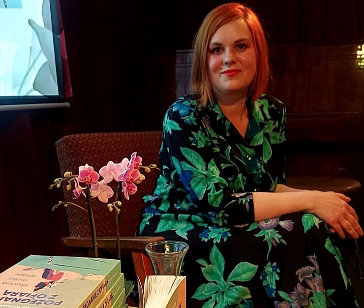 Ilustracja do wpisu: Moja książka leci w świat. Z wdzięcznością.